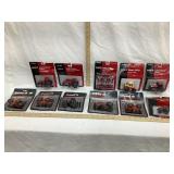 (11) NIB Ertl Case 1/64 Toy Tractors & Implement,