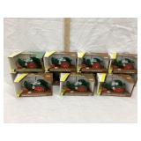 (11) NIB Ertl John Deere 1/32 Scale Overtime Toy