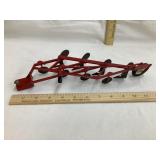 Vintage Ertl McCormick 5 Bottom Plow, 1:16 Scale