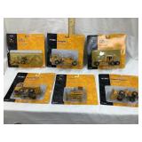 (6) Ertl 1:64 Scale Construction Toys, NIB