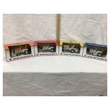 (4) NIB Ertl John Deere 1/16 Scale Patio Series
