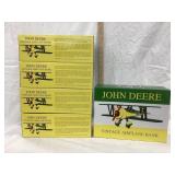 (5) Spec Cast John Deere Vintage Airplane Banks,