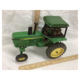 Ertl John Deere 1/16 Scale Toy Tractor w/ Cab
