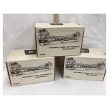 (3) Piece Ertl Cockshutt 1/16 Toy Tractors Set