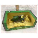 NIB Ertl John Deere 1/16 Scale 345 Garden Tractor