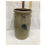 Red Wing Stoneware Salt Glazed 3 Gal. Churn w/