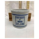 Monona(IA) Dept. Store Adv. Red Wing Stoneware