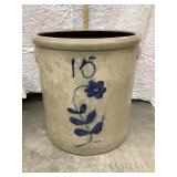 North Star/Minnesota Stoneware 15 Gal. Crock w/