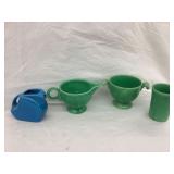 (4) Fiesta Pieces Incl. Cream & Sugar, (1)