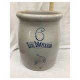 Red Wing Stoneware 'Ice Water' 6 Gal. Cooler w/