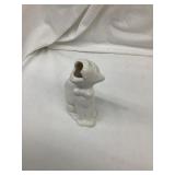 Red Wing 878 Pottery Cat Ash Receiver, White, 4