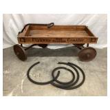 Flyaway Ball Bearing Wood Coaster Wagon w/