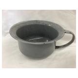 Gray Graniteware 'Mug', 4'T