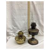 (1) Aladdin mo. 12 Metal Kerosene Lamp & (1) mo.