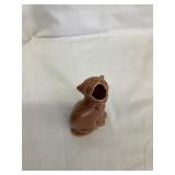 Red Wing 878 Pottery Cat Ash Receiver, Brown, 4