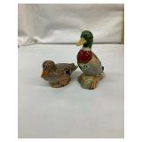 (2) Rosemeade Duck Shakers, 3 3/8"T & 1 3/4"T