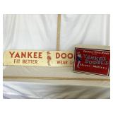 Yankee Doodle Masonite Display Sign, 35" L x 6" T