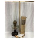 Aladdin Model B Kerosene Lamp w/ Chimney, Wick,