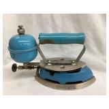 Vintage Coleman Instant-Lite Gas Iron, 11"L