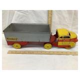 Wyandotte Pressed Steel Toy Side Dump Trailer &