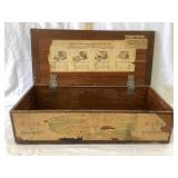 D.M. Ferry & Co. Seeds, Detroit, MI Adv. Wood