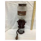 H.S.B.&Co. Rev-O-Noc Wall Mount Coffee Grinder,