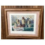 Larry Veeder Signed & Numbered Red Wing Stoneware