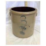 Red Wing Salt Glazed 3 Gal. Crock w/ Rib Cage