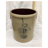 Red Wing Salt Glazed 6 Gal. Crock w/ Ribcage