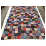 Vintage Tie Blanket, 87 1/2'x63'