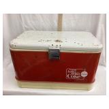 Vintage Coca-Cola/Coke Metal Cooler w/ Plastic
