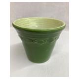 Red Wing Flower Pot, No. 677, Lip & Side Rub, 3