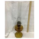 Aladdin Mo. B Amber/Gold Kerosene Lamp w/ Aladdin