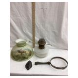 Aladdin Model B Wall Mounted Kerosene Lamp w/