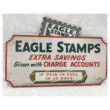 Eagle Stamps Cardboard Sign, 11 1/2"T, 17"L