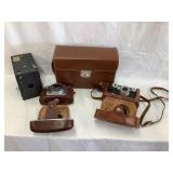 (3) Vintage Cameras Incl. Argus & Kodak Brownie
