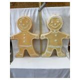 (2) Union Products Gingerbread Man/Woman(reverse)
