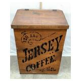 Jersey Coffee Primitive Wood General Store Coffee
