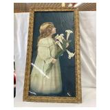 1899 Woolson Spice Co. "Easter Greeting" Framed