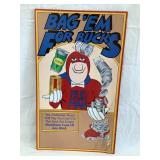 Budweiser Bud Man Cardboard Adv. Sign/Store