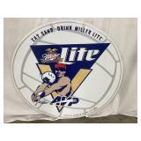 Miller Lite Beer Beach Volleyball Adv. Embossed
