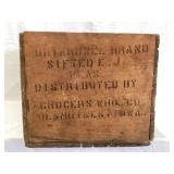 Grocers Who Co., Des Moines, Iowa Wood Shipping