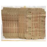 (13) Vintage Unused Cardboard Wholesale