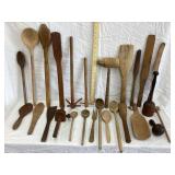 Large Collection of Primitive Wood Kitchen