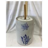 Western Stoneware 3 Gal. Churn w/ Mother-in-Law