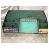 Metal Store Display Rack, 35"W, 14"T, 19 1/2"D, NO