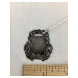 Sterling Silver Watch Fob marked W.M. McIntosh