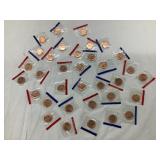 (34) Treasury Tokens/Coins, Denver & Philadelphia