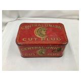Central Union Cut Plug Tobacco "Lunchbox Style"