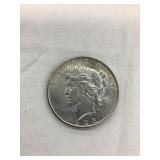 1923 D Peace Silver Dollar